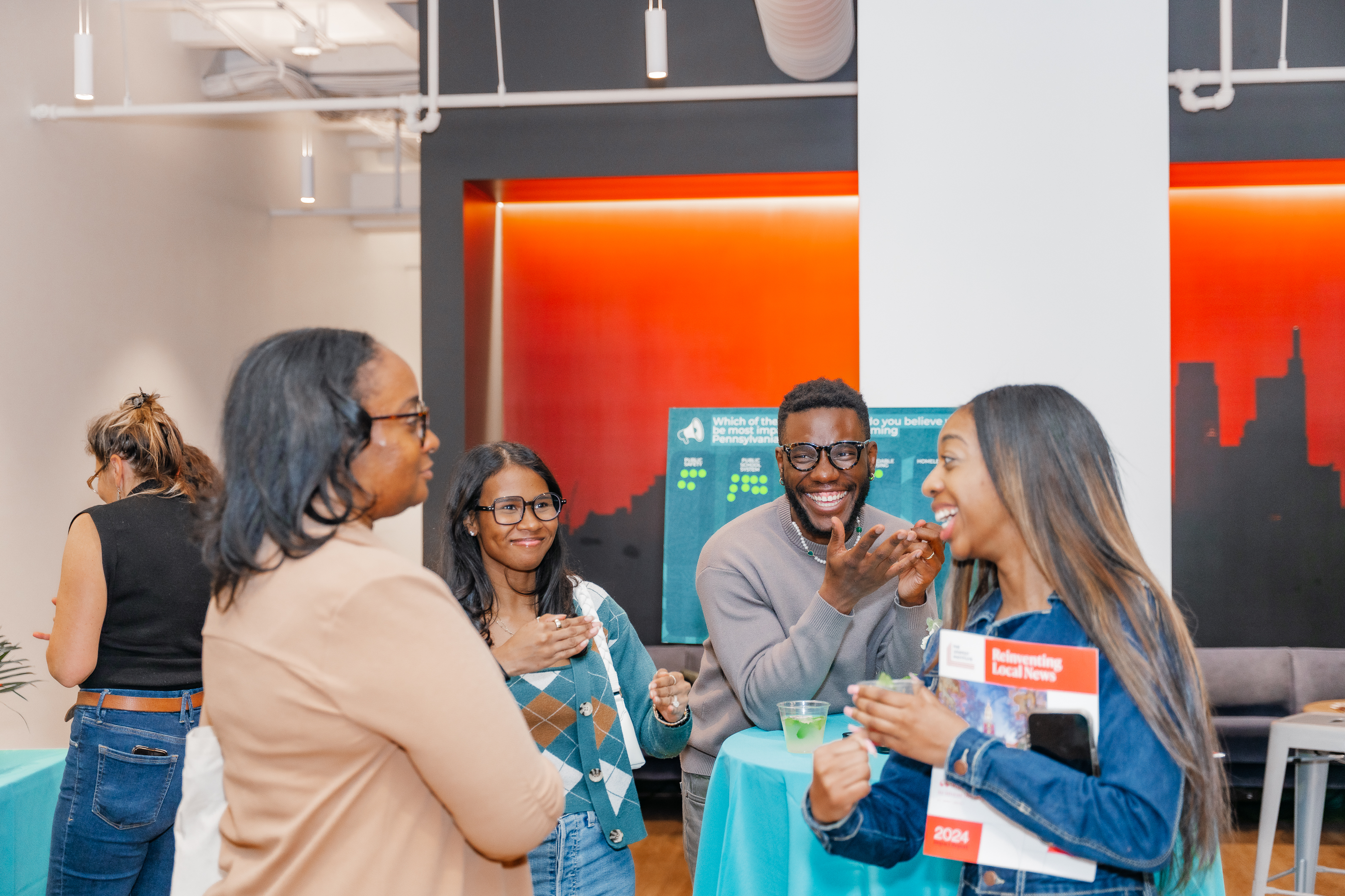 EVEV Social Ambassadors at networking event