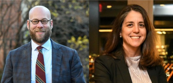 Headshots of Judicial candidates Wade Albert and Chesley Lightsey