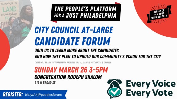 People's Platform Forum Flyer