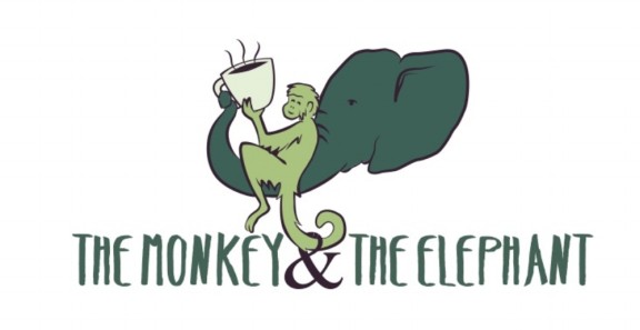 The Monkey & the Elephant  logo