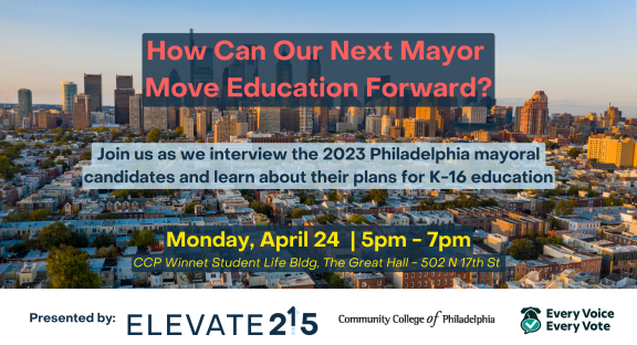 Mayoral Education Interview Flyer