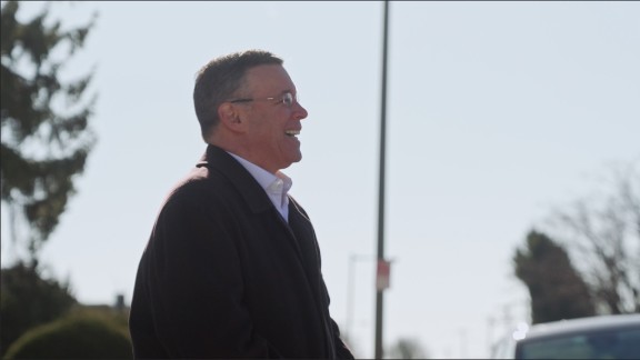 Jeff Brownn standing outside and smiling