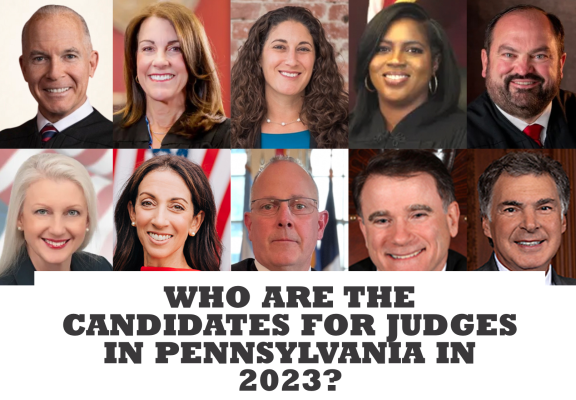 2023 Judicial candidates on Philadelphia ballot