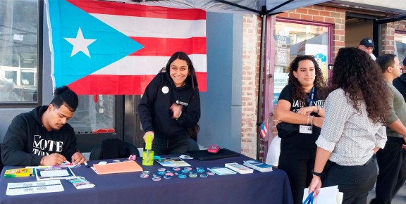Congreso de Latinos Unidos presente en el evento.