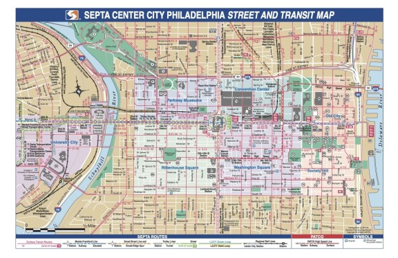 SEPTA map