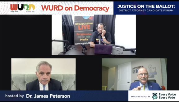District attorney candidates Larry Krasner and Patrick Dugan