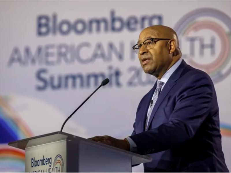 Former Philadelphia Mayor Michael Nutter speaking in Philadelphia in December 2022