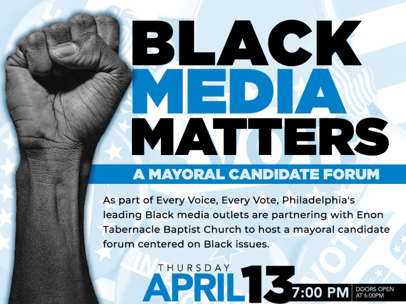 Black Media Matters Mayoral Forum