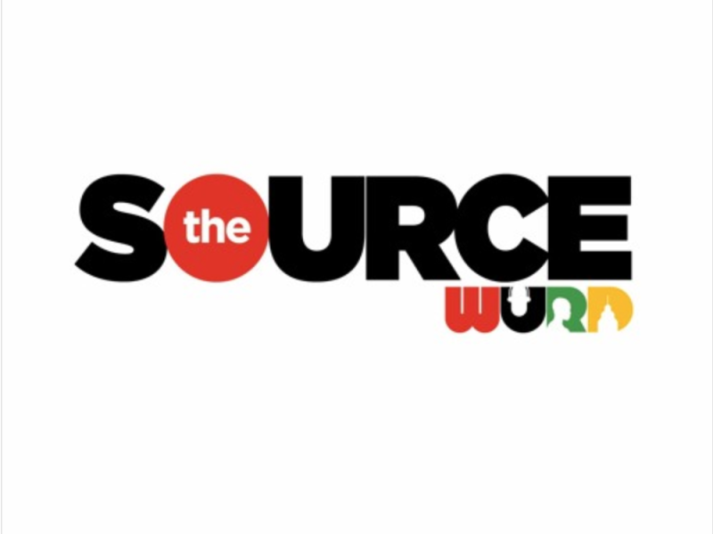 Logo for The Source show on WURD