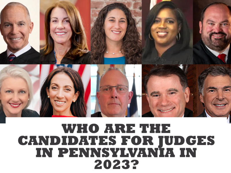 2023 Judicial candidates on Philadelphia ballot