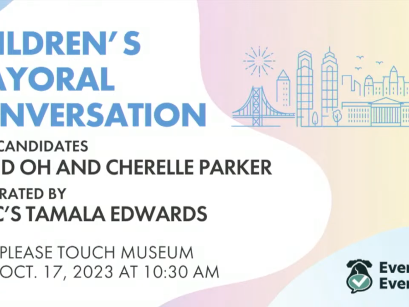 Children's Mayoral Conversation Flyer