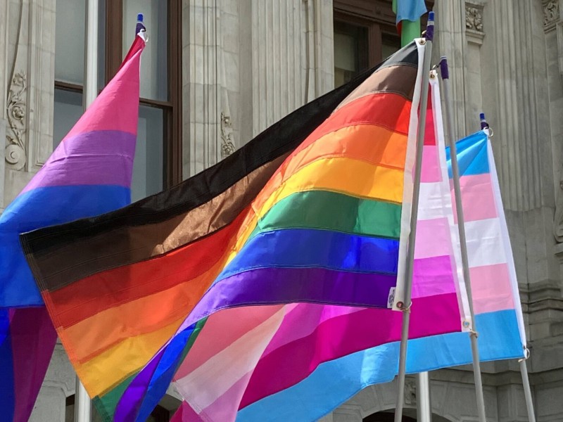 Pride flags