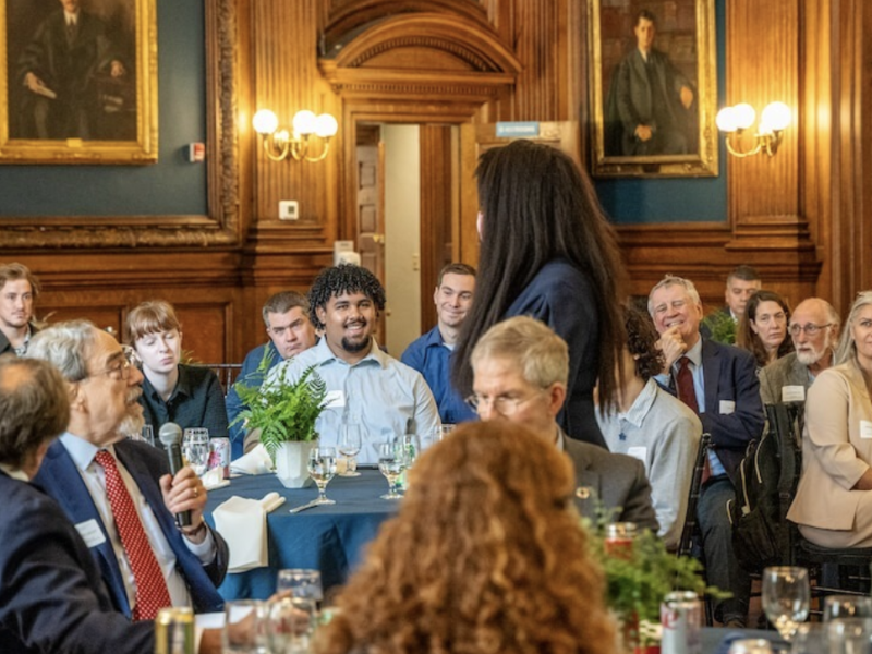 People at a luncheon 