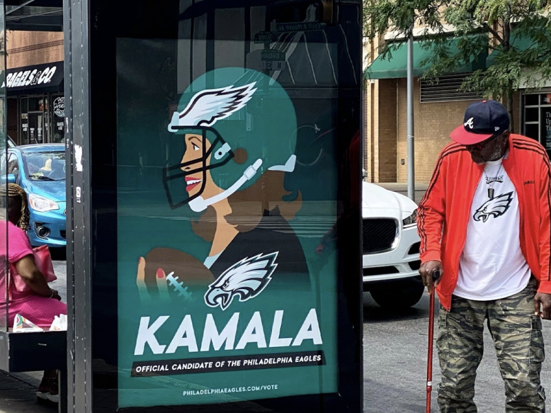Artist Winston Tseng appears to take credit for the stunt