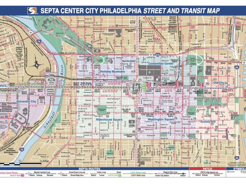 SEPTA map
