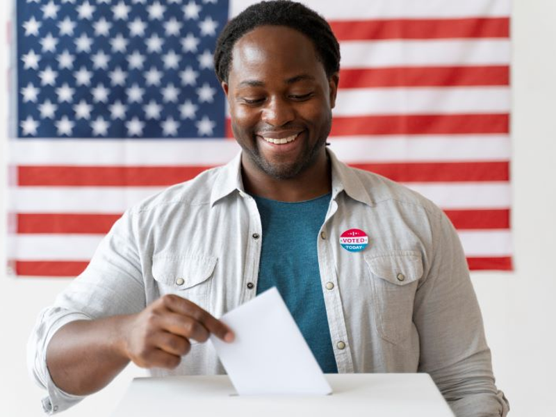 Black voter