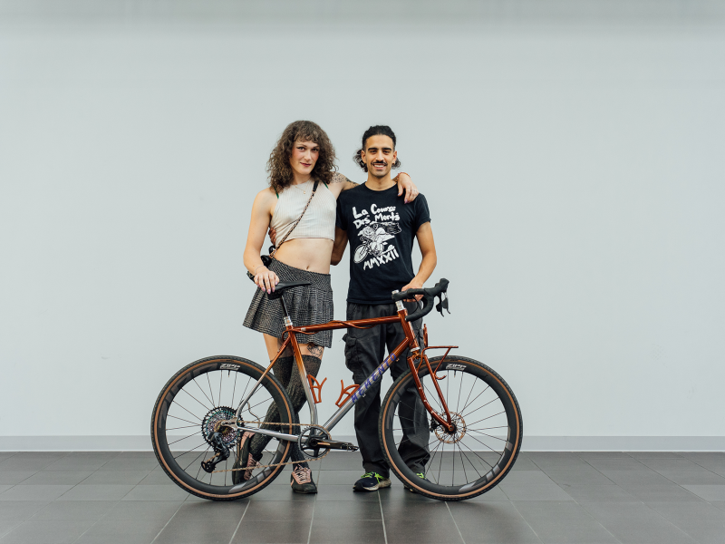 Éliane Trudeau and Ronny Perez Jaramillo of Montreal’s Memento Cycles are breaking the mold of a white, cis-male-dominated industry