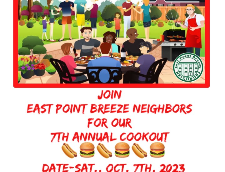 East Point Breeze Neighbors Community Cookout