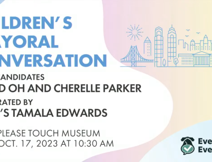 Children's Mayoral Conversation Flyer